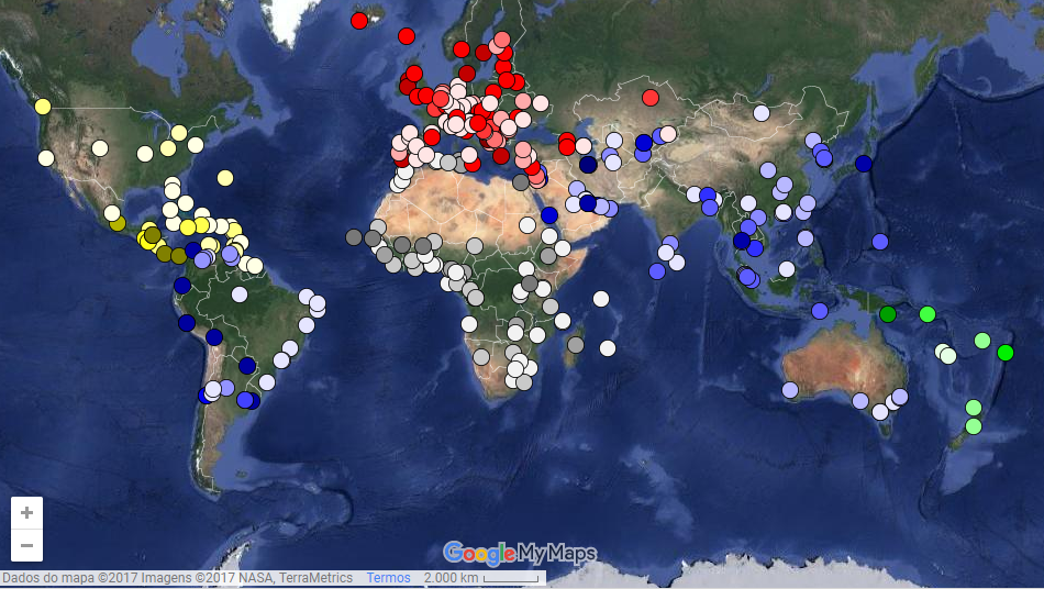 Um mapa interativo com TODOS os est&aacute;dios usados nas Eliminat&oacute;rias para a Copa de 2018