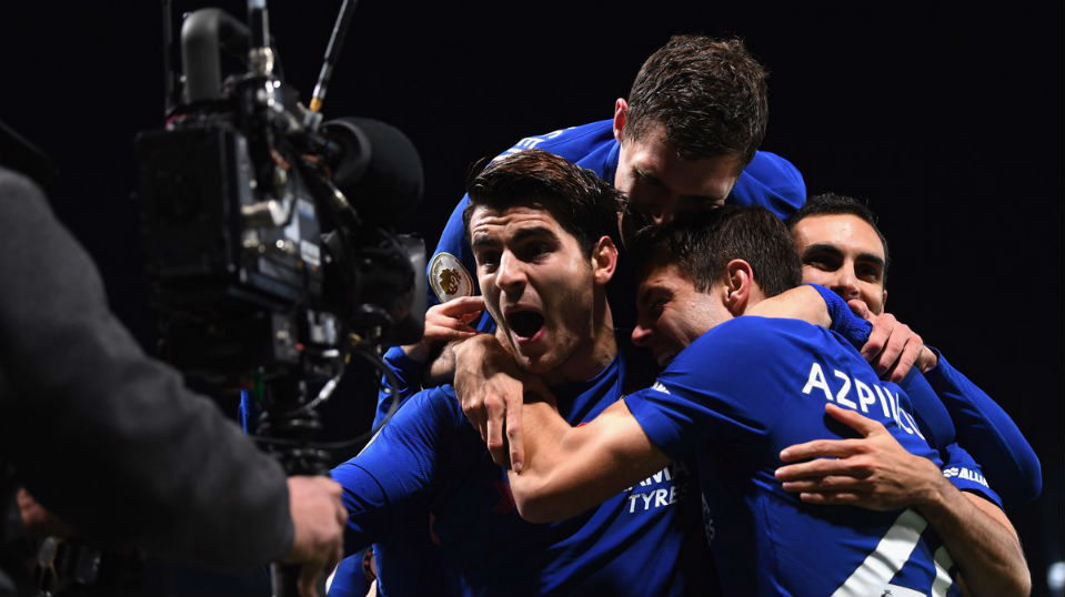 Chelsea teve a postura que se exigia para responder as cr&iacute;ticas e bater o United com autoridade