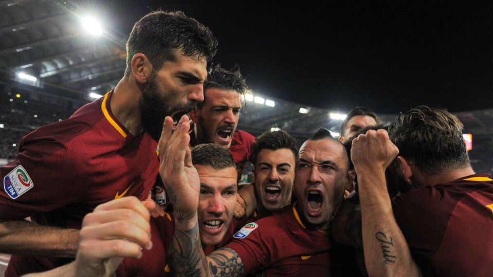 Nainggolan foi o motor da Roma, que bateu a Lazio no cl&aacute;ssico em alta voltagem