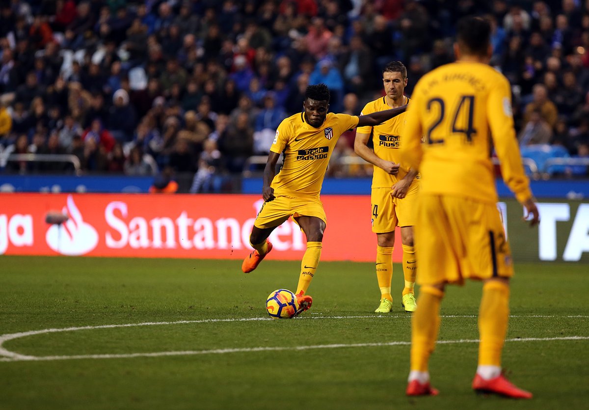 Aos 46 do segundo tempo, um chuta&ccedil;o de Thomas fez o Atleti voltar a vencer