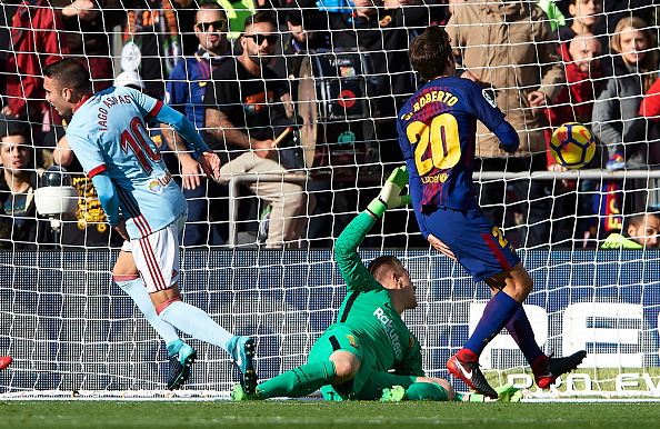 Barcelona trope&ccedil;a de novo na Liga, gra&ccedil;as a um perigoso Celta
