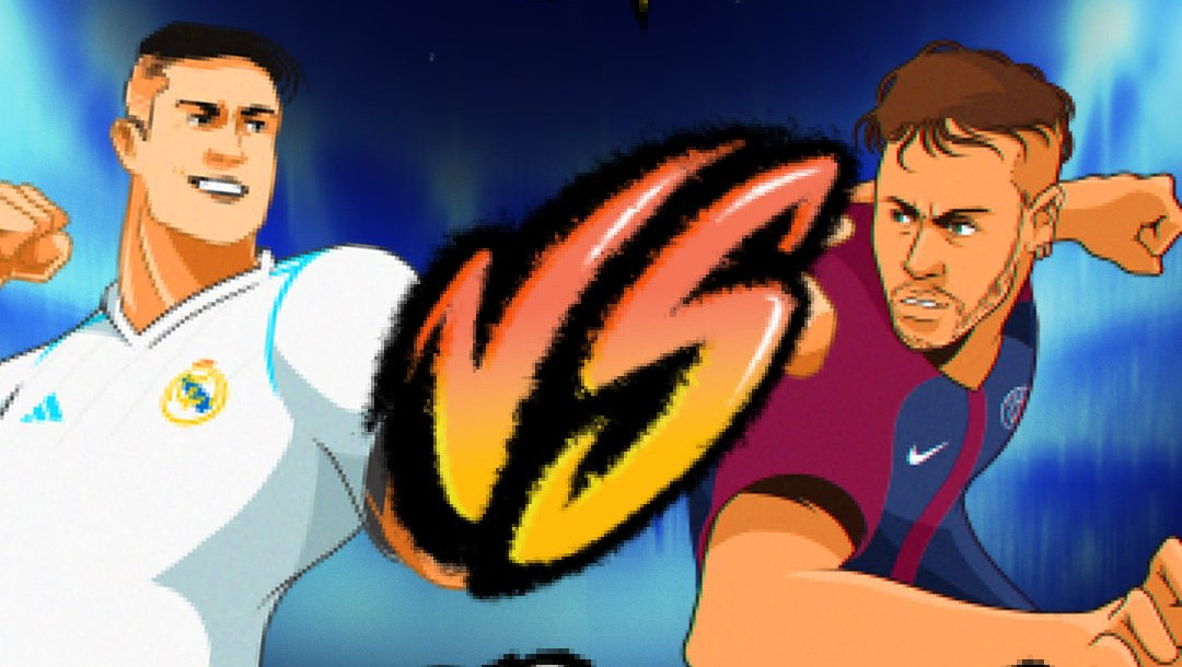Os confrontos das oitavas de final da Champions League em um v&iacute;deo vers&atilde;o Street Fighter