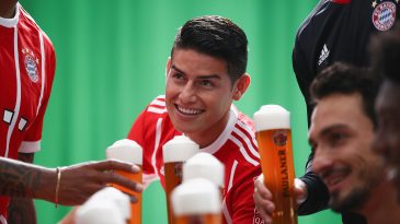 James Rodríguez: “O Bayern é um grande clube e posso me imaginar jogando aqui por muitos anos”