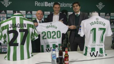 Joaquín renova contrato com o Bétis até 2020: “Este clube é a minha vida”
