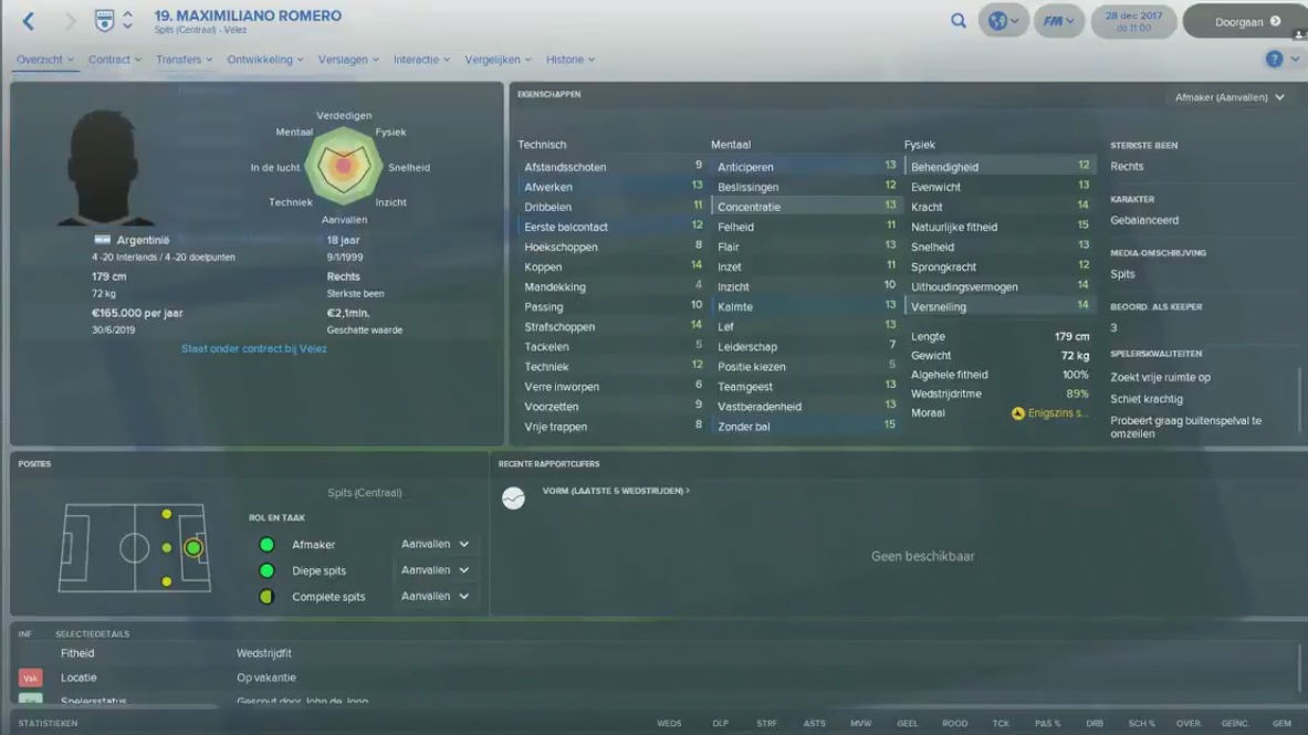 Nada mais apropriado que usar o Football Manager para anunciar um monstro do game