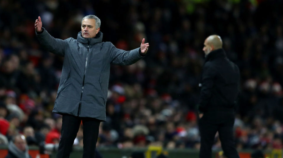 Segundo relatos, o D&eacute;rbi de Manchester acabou em confus&atilde;o nos corredores de Old Trafford