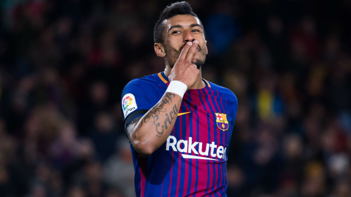 A trave foi a grande protagonista da goleada do Barcelona, frustrando Messi e assistindo Paulinho