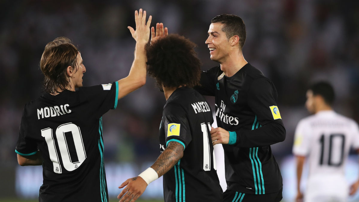 O Al-Jazira at&eacute; esbo&ccedil;ou o crime, mas, no fim, a for&ccedil;a do Real Madrid prevaleceu