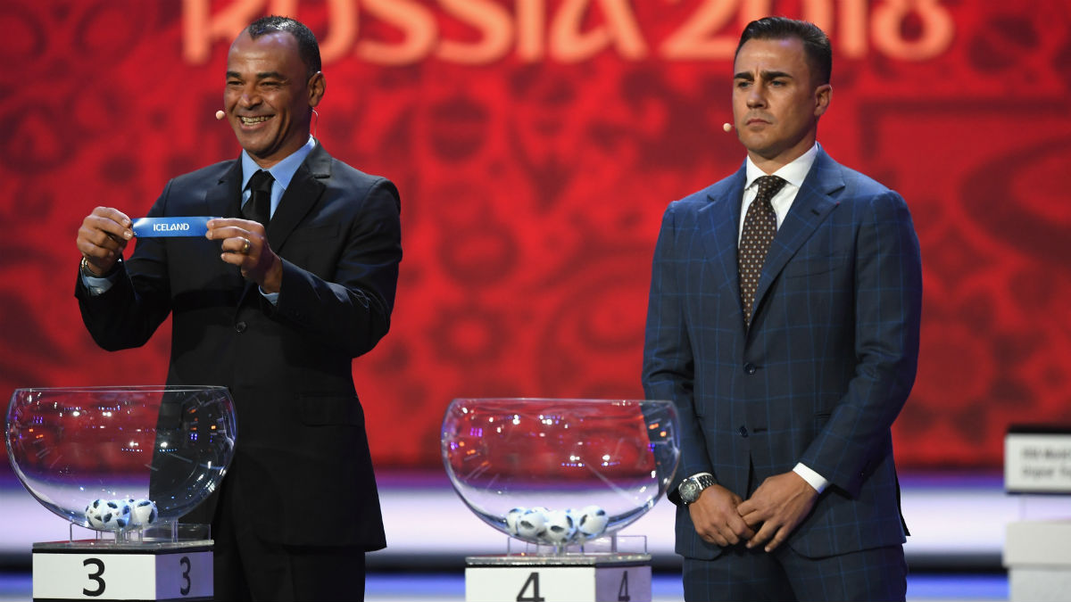 Estes s&atilde;o os grupos da Copa do Mundo de 2018