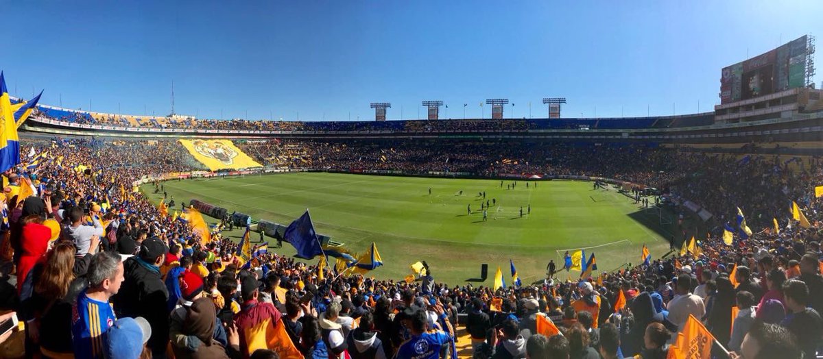 Torcedores de Tigres e Monterrey escancararam sua paix&atilde;o na v&eacute;spera da decis&atilde;o do Apertura