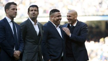 Figo: “Ronaldo foi o que mais me impressionou, tanto no Barcelona quanto no Real Madrid”