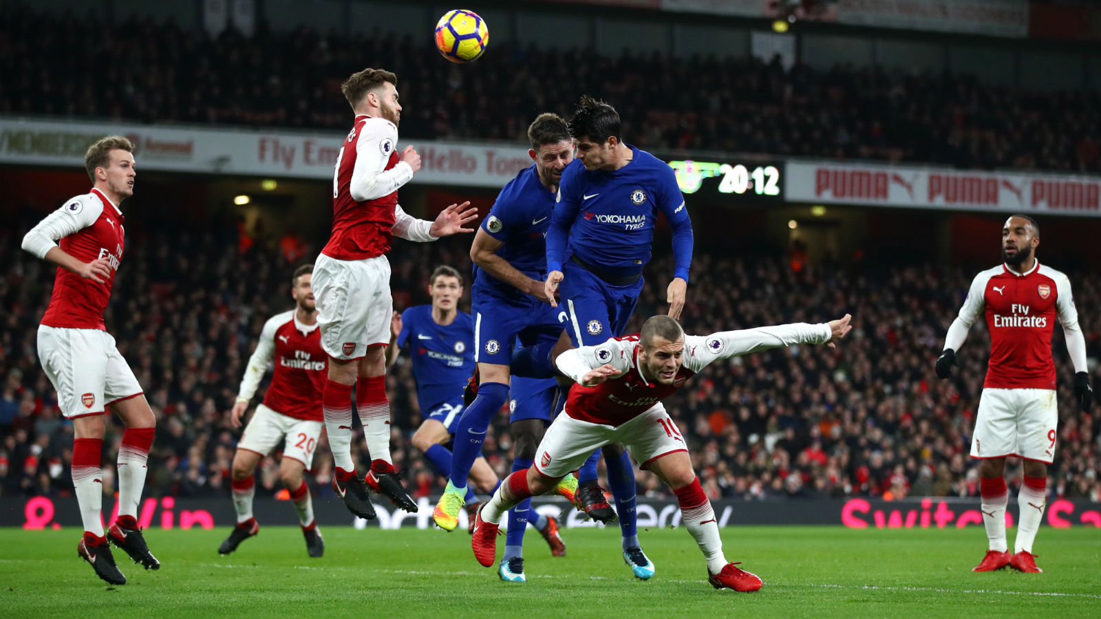 N&atilde;o h&aacute; adjetivo suficiente para definir o joga&ccedil;o entre Arsenal e Chelsea no Emirates