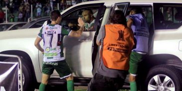 A Libertadores já começou com séria candidata a melhor comemoração do ano