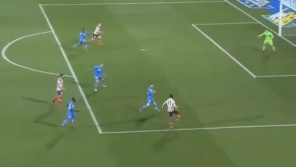 Williams fez um gol muito bonito e muito sem querer contra o Getafe