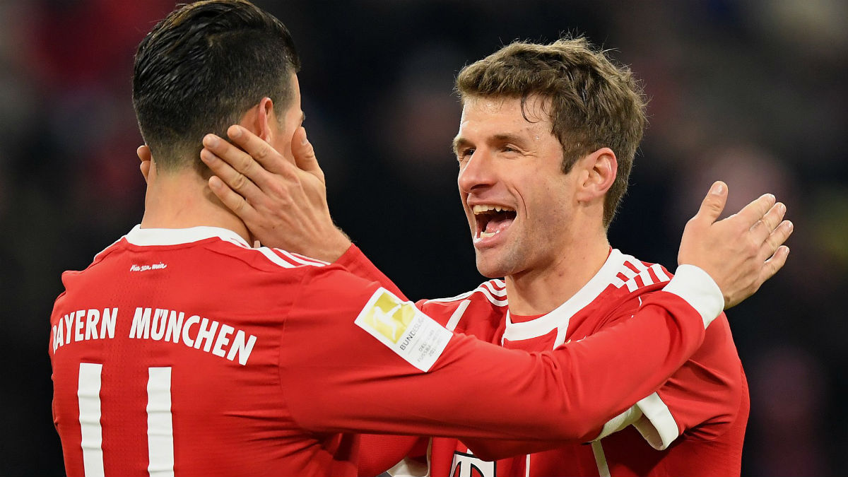 Pouco a pouco, James vem reencontrando seu melhor futebol no Bayern de Munique