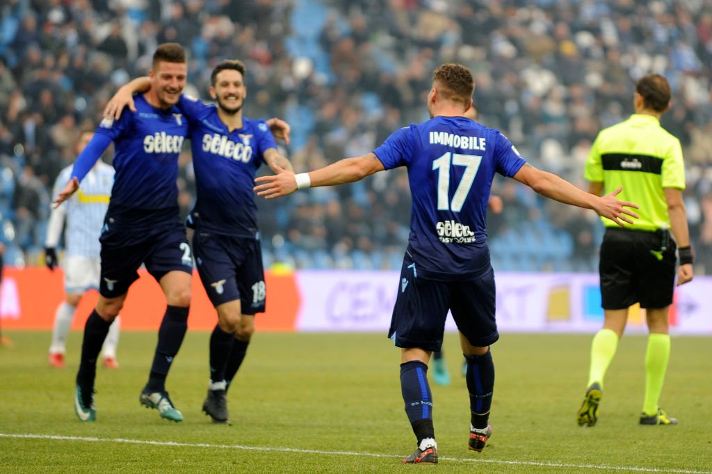 O show foi de Immobile, mas Luis Alberto merece os aplausos por sua obra-prima pela Lazio