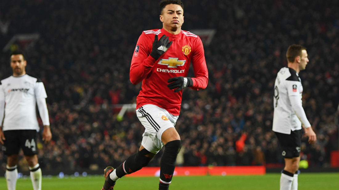Para ser justo com Mourinho, Lingard vem se desenvolvendo bem pelo Manchester United