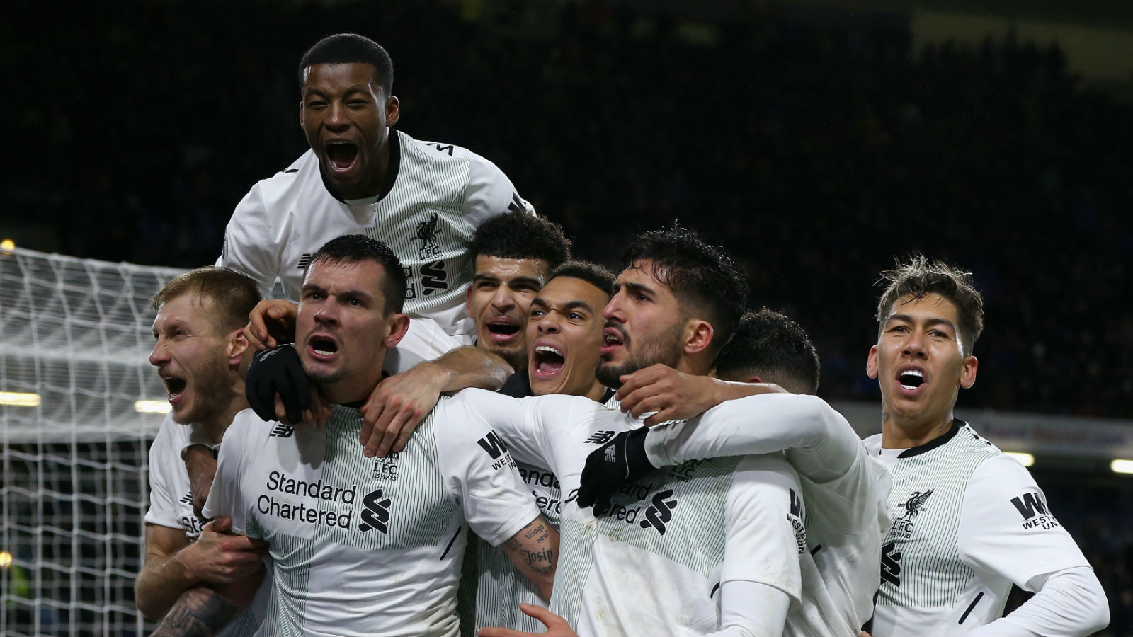 Um gol agonizante valeu tr&ecirc;s pontos essenciais ao Liverpool em Turf Moor