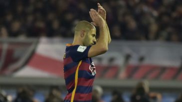 Mascherano despede-se do Barça: “Vim realizar um sonho e agora é hora de acordar”