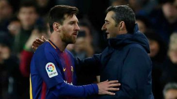 Valverde: “Temos o gosto de viver a era de Messi, é preciso apreciar”