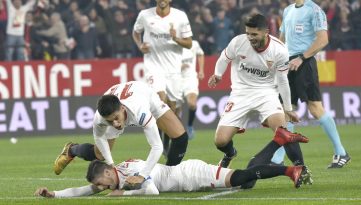 O golaço de Griezmann não adiantou e o Sevilla terminou de implodir o Atleti na Copa do Rei