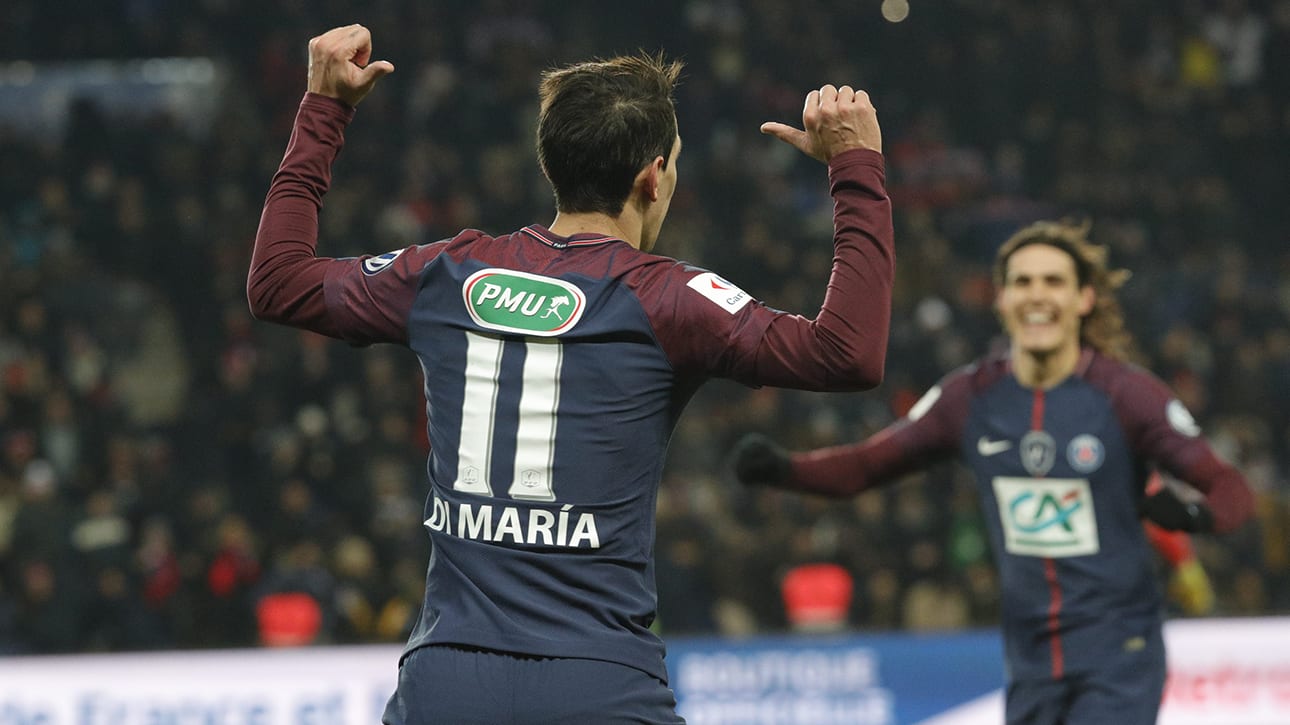 Sem Neymar, Di Mar&iacute;a se apresentou para manter alta qualidade do ataque do PSG