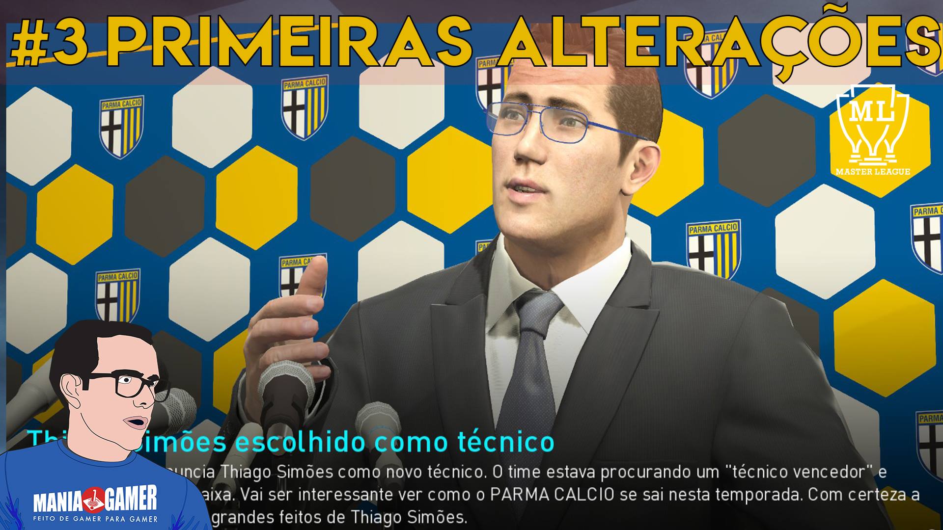 S&eacute;rie Master League Raiz no PES 2018: acompanhe e participe da trajet&oacute;ria do Parma