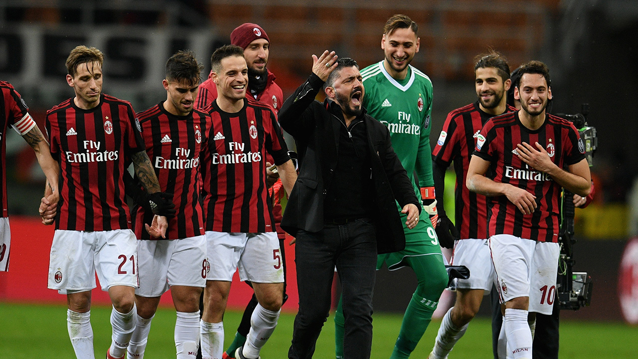 Milan de Gattuso segue em recupera&ccedil;&atilde;o e chega &agrave; s&eacute;tima vit&oacute;ria em 10 jogos ao bater Sampdoria