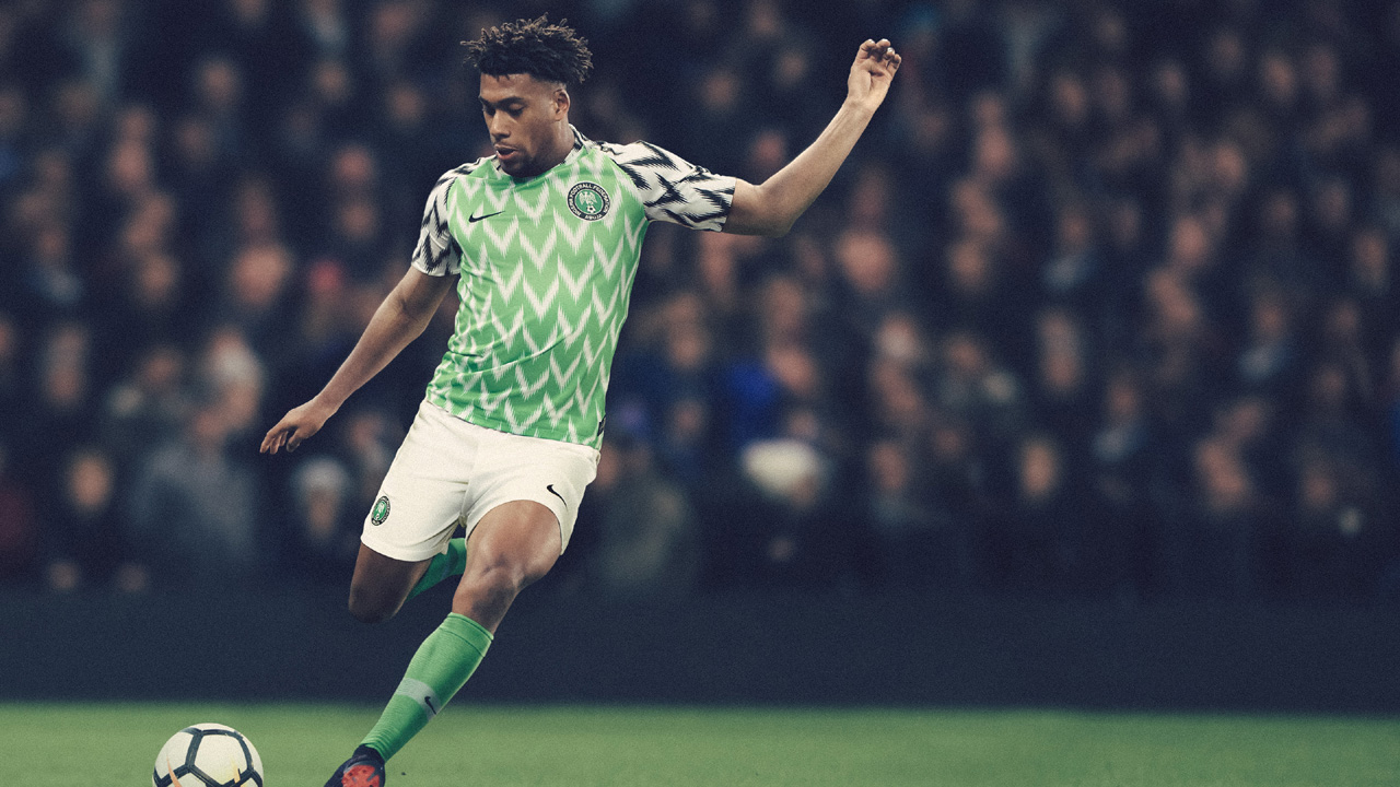 Uniforme da Nig&eacute;ria tem tudo para chamar muito a aten&ccedil;&atilde;o na Copa 2018
