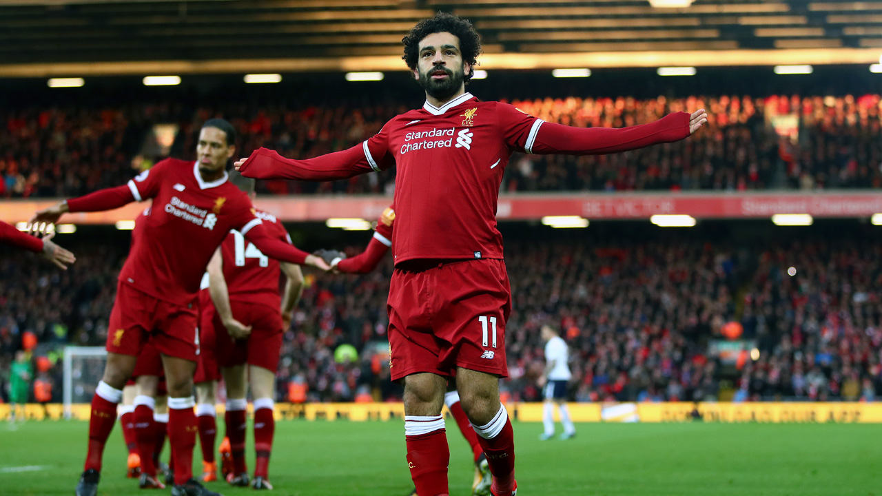 Eto&rsquo;o e Drogba elogiam Salah: um dos melhores do mundo e pode ser capit&atilde;o do Liverpool