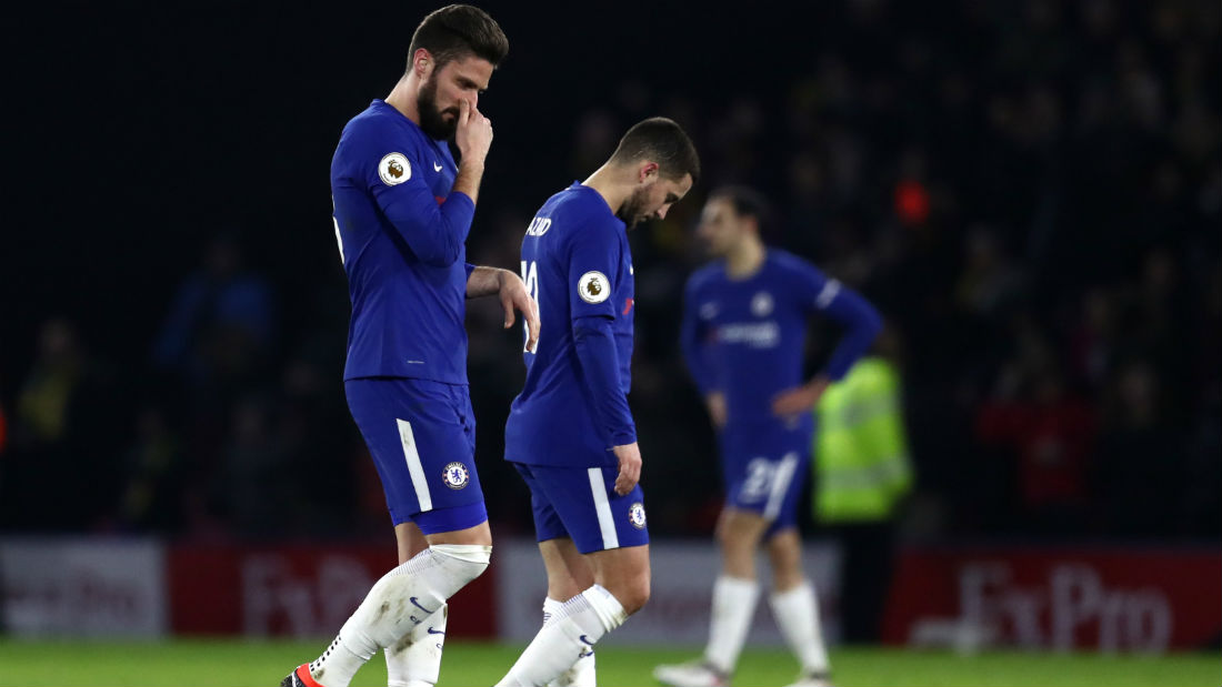 Watford goleia por 4 a 1, e a deteriora&ccedil;&atilde;o do Chelsea segue acelerada