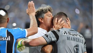 A valentia do Independiente conteve o ímpeto do Grêmio, mas não impediu Grohe na reconsagração