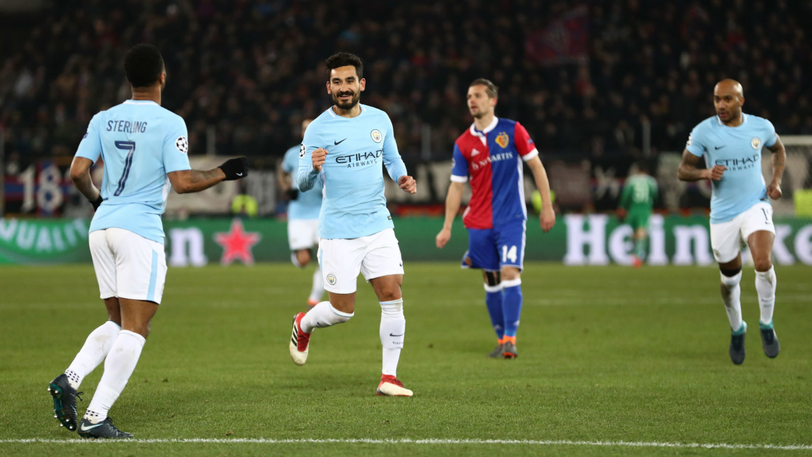 Recuperando a melhor forma, G&uuml;ndogan teve uma noite de afirma&ccedil;&atilde;o na Champions