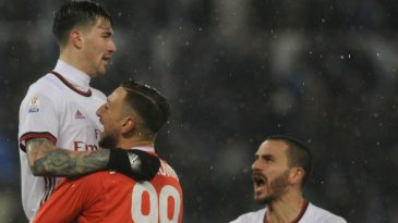 Romagnoli, o torcedor laziale que eliminou a Lazio e colocou o Milan na final da Coppa