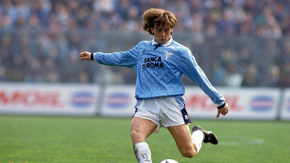 A tripla artilharia de Giuseppe Signori na Serie A, o &iacute;dolo da Lazio que chega aos 50 anos