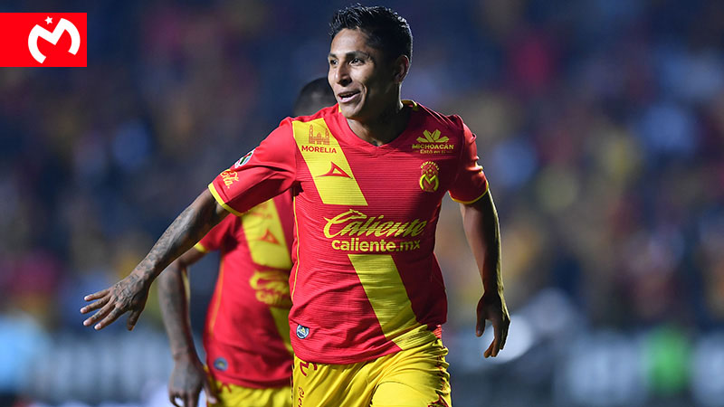 Peruano Ruid&iacute;az marcou um gola&ccedil;o de voleio para dar a vit&oacute;ria ao Monarcas contra o Atlas