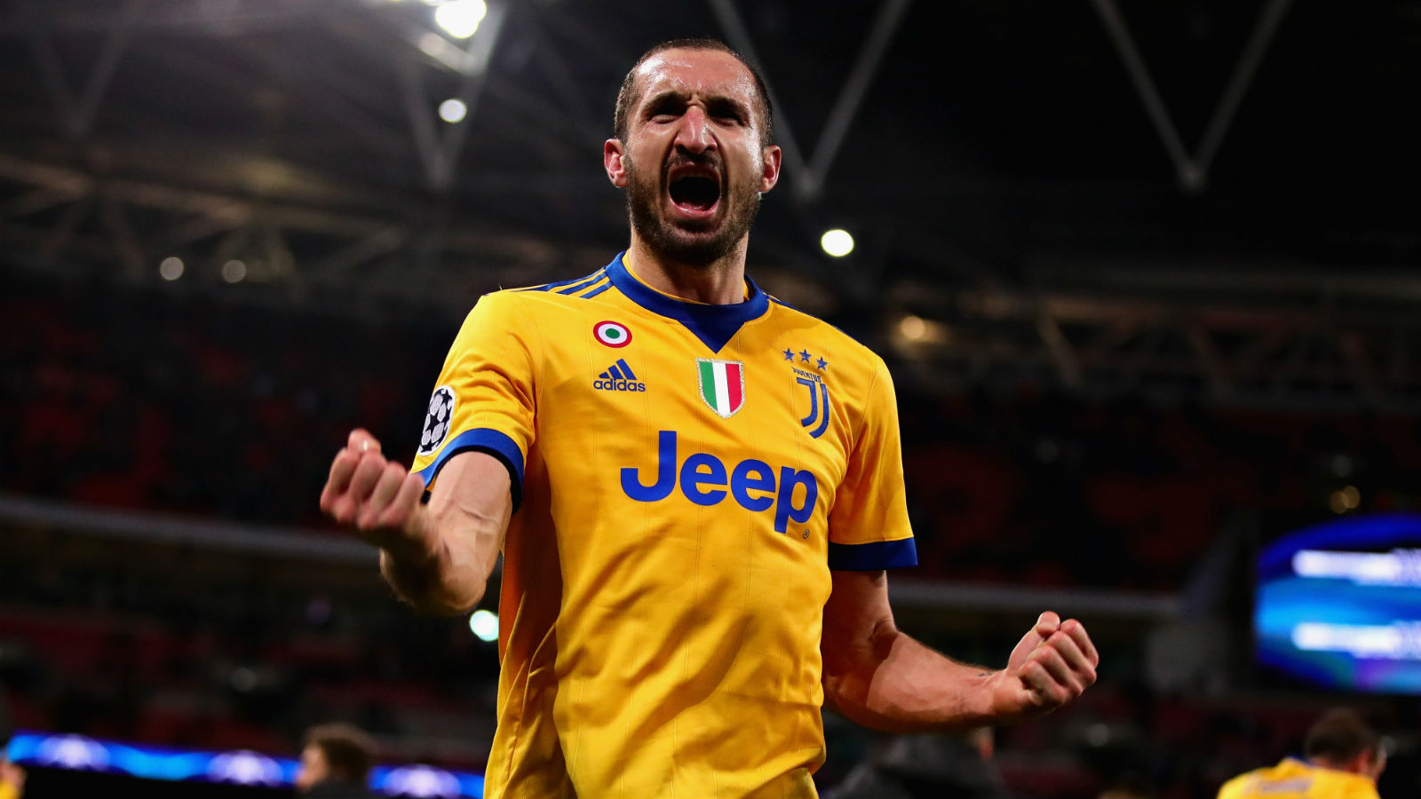 Chiellini foi o homem que incendiou o esp&iacute;rito vencedor da Juve em Wembley