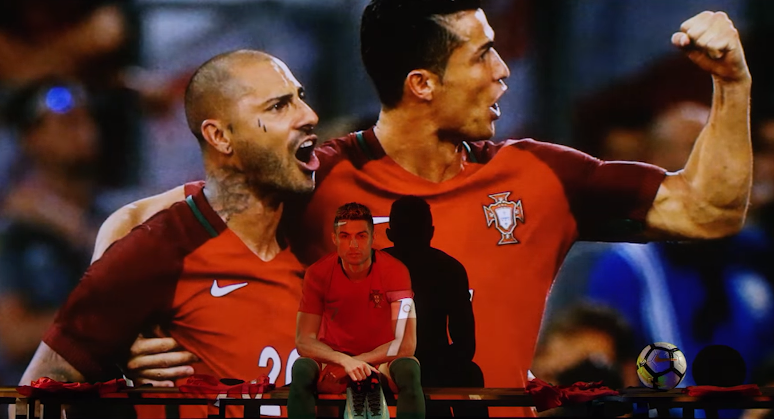 Ficou &oacute;timo este comercial exaltando os momentos de Cristiano com a sele&ccedil;&atilde;o
