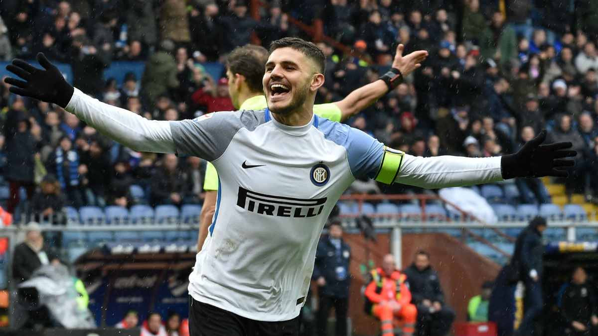 A Inter reuniu os 100 gols que Icardi marcou pelo clube em um &uacute;nico v&iacute;deo