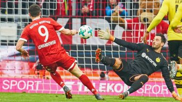 Bayern tratou o Dortmund como um qualquer: humilhou por 6 a 0, com cinco gols só no primeiro tempo