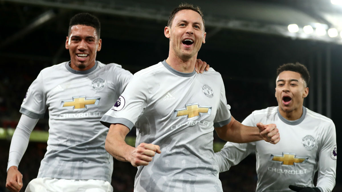 United coloca o p&eacute; no acelerador e alcan&ccedil;a grande virada com um gola&ccedil;o de Matic