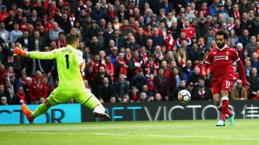 Com Salah descalibrado, poderoso ataque do Liverpool não conseguiu vencer o Stoke