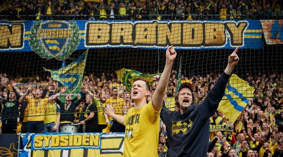 O Brondby n&atilde;o precisou de mosaico para fazer um dos recebimentos mais arrepiantes poss&iacute;veis