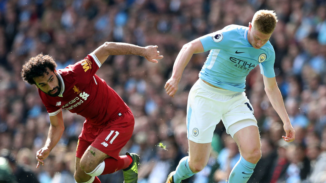 A despeito da concorr&ecirc;ncia, De Bruyne votou em Salah como melhor da Premier League