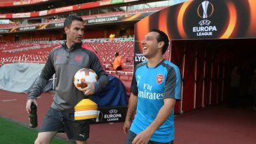 Como é bom ver Cazorla batendo bola novamente no gramado do Emirates