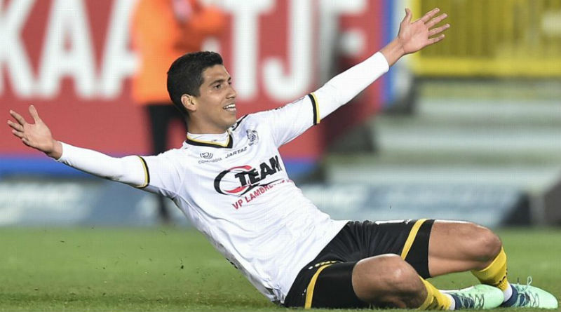 O filho de Cevallos, aquele, anotou um gol sensacional do campo de defesa no Campeonato Belga