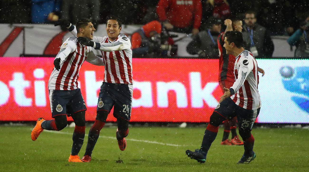 Chivas deu um passo importante para manter o dom&iacute;nio do M&eacute;xico na Concachampions