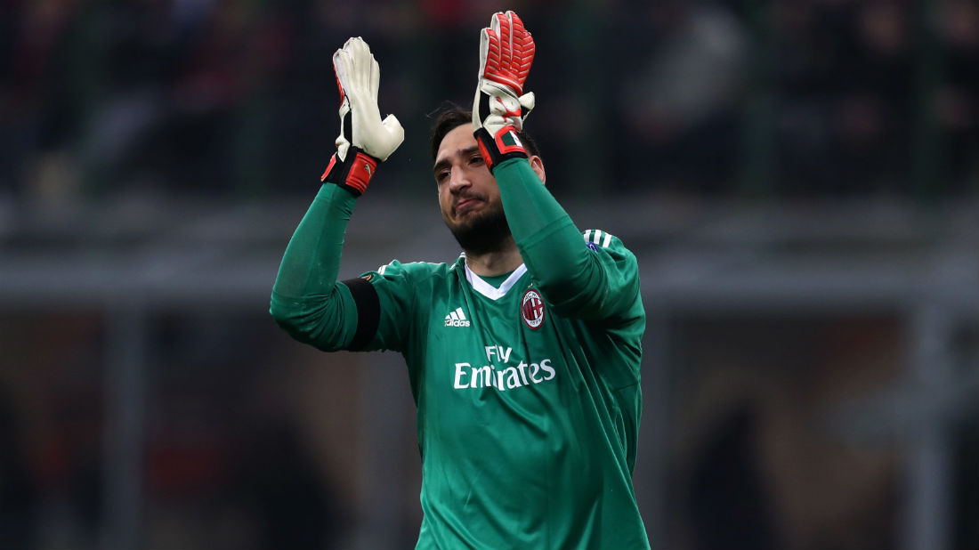 Donnarumma negou a vit&oacute;ria ao Napoli com uma defesa monumental no fim da partida