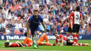Giroud demoliu a defesa do Southampton e abriu caminho ao Chelsea rumo à final da FA Cup