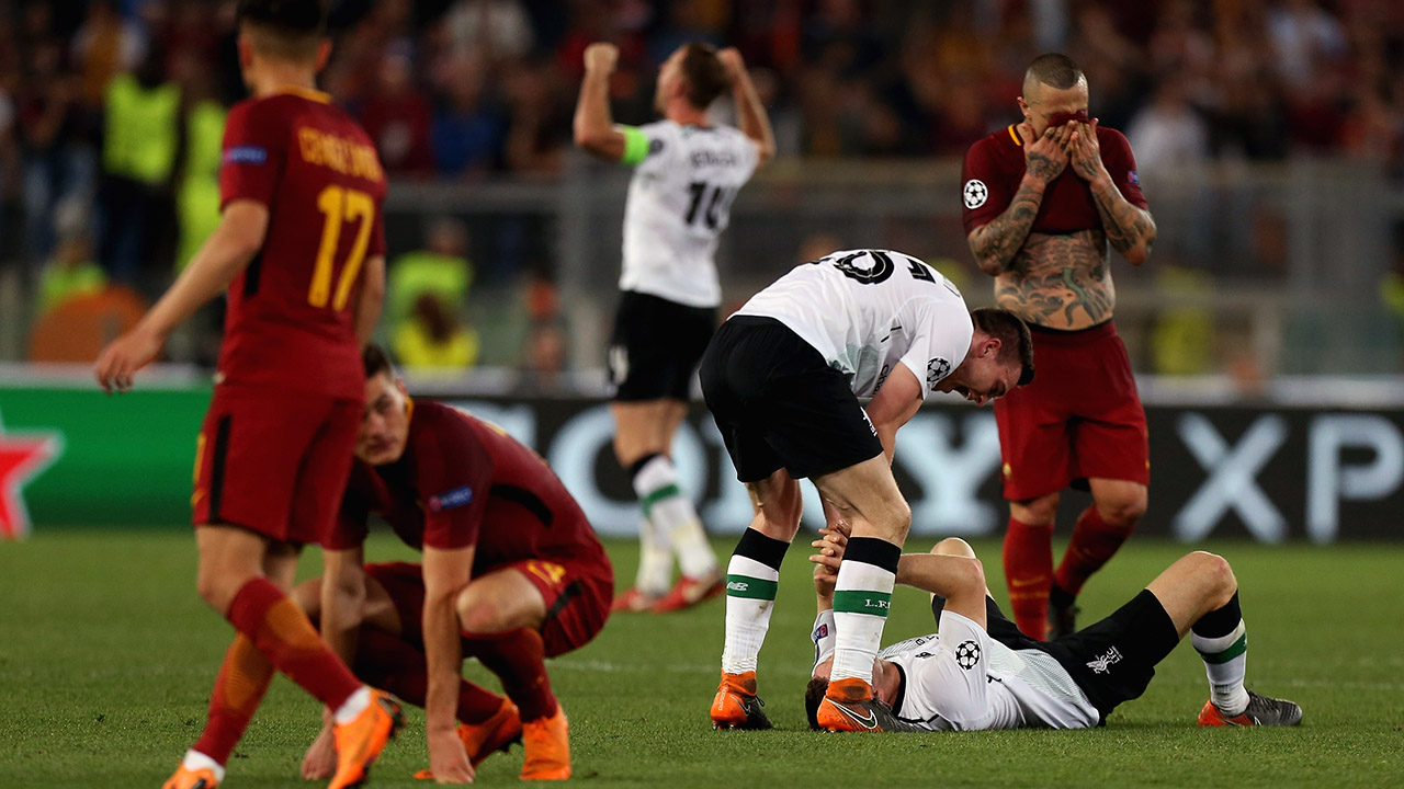 Liverpool chega &agrave; final da Champions &agrave; sua maneira: muitos gols e emo&ccedil;&atilde;o para eliminar Roma